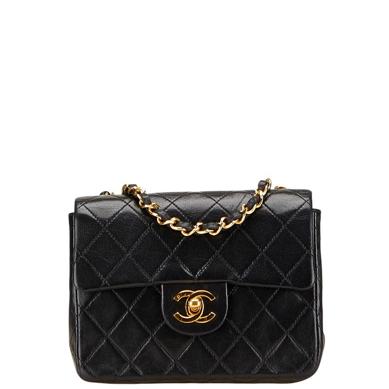 Chanel Coco Mark Mini Matelasse Lambskin Shoulder Bag