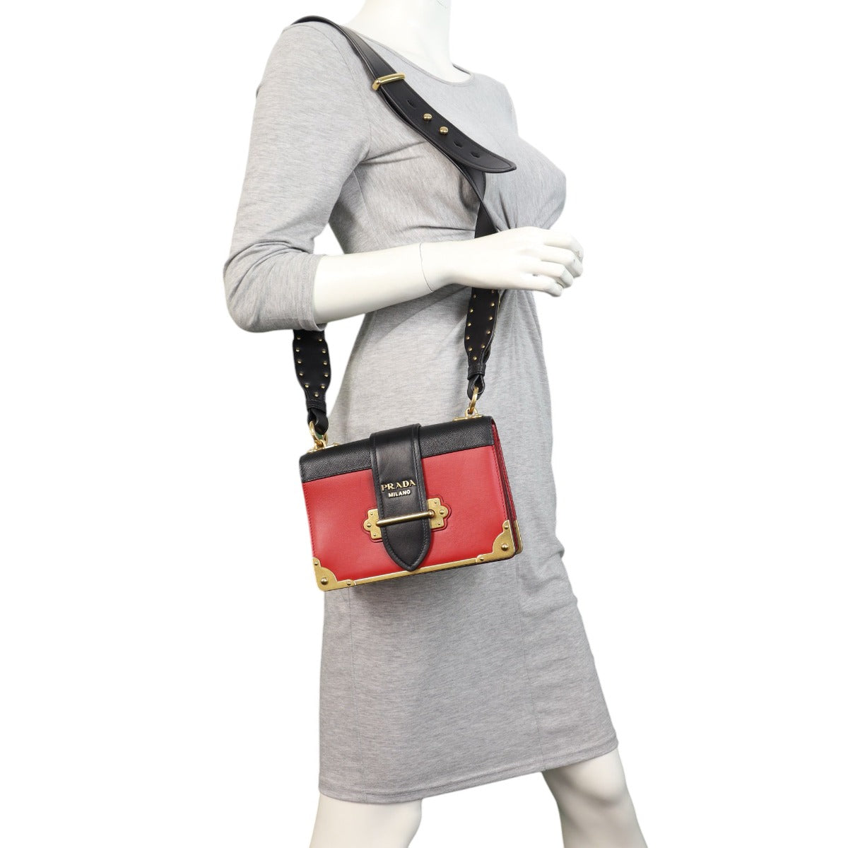 Prada Cahier Shoulder Bag