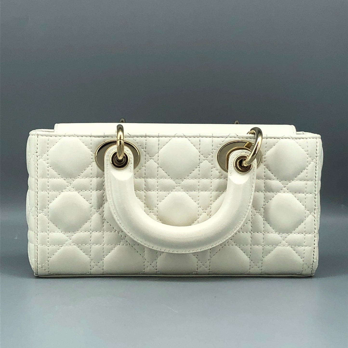 Christian Dior Lady D-Joy Small Crossbody Bag Cream