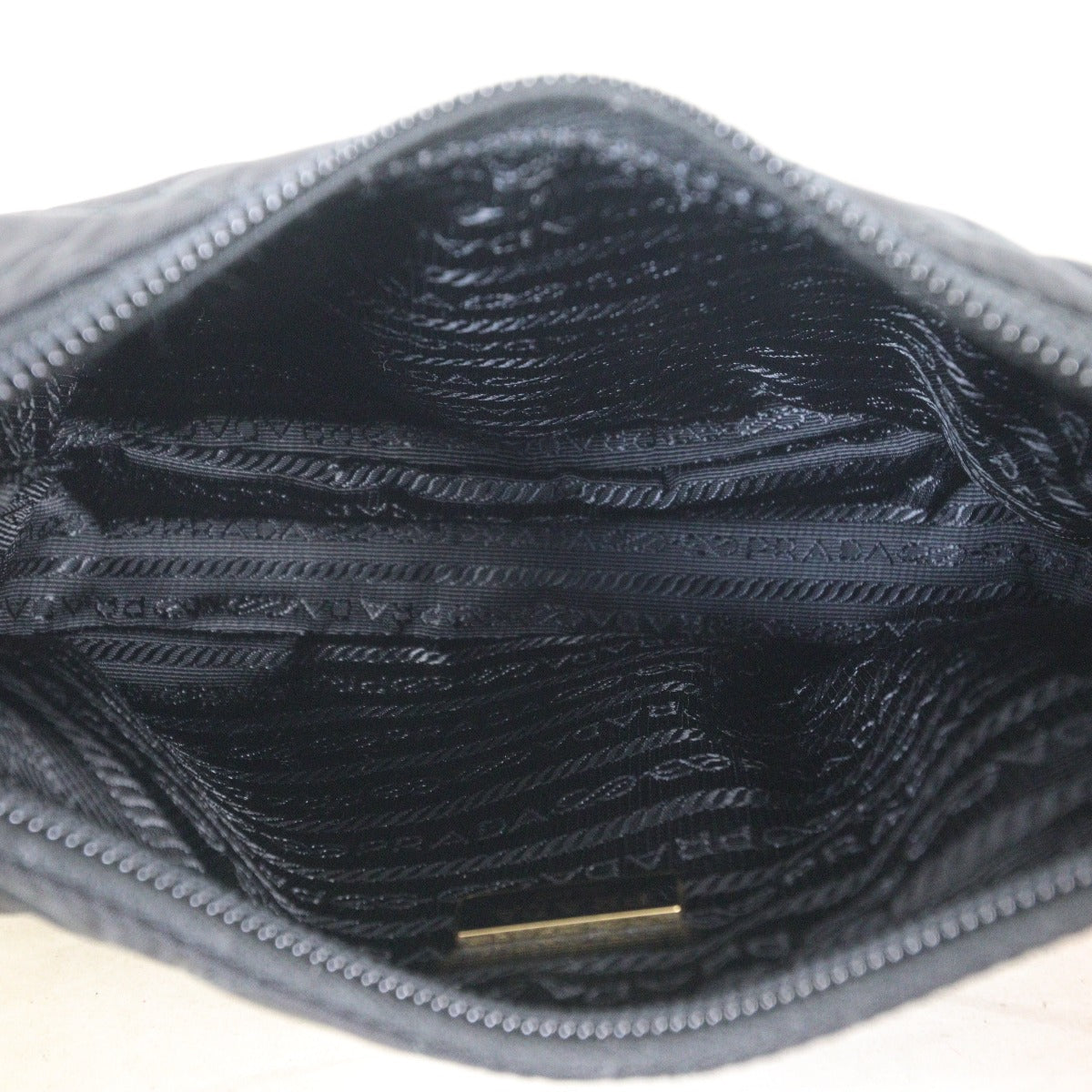 Prada Quilted Tessuto Mini Hobo