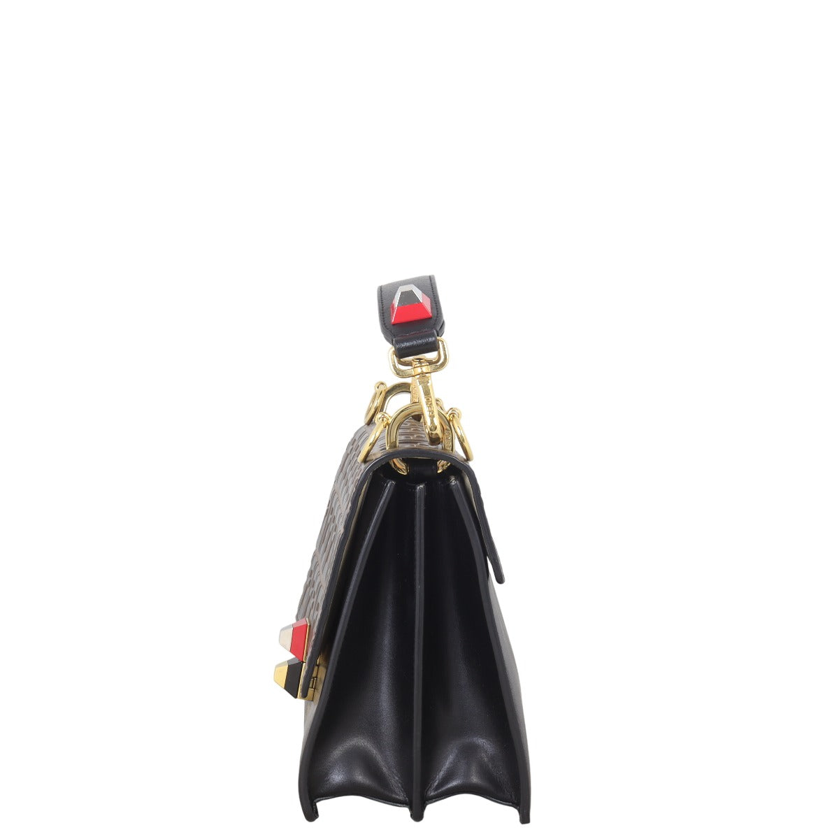 Fendi Kan I Crossbody Medium FF Embossed
