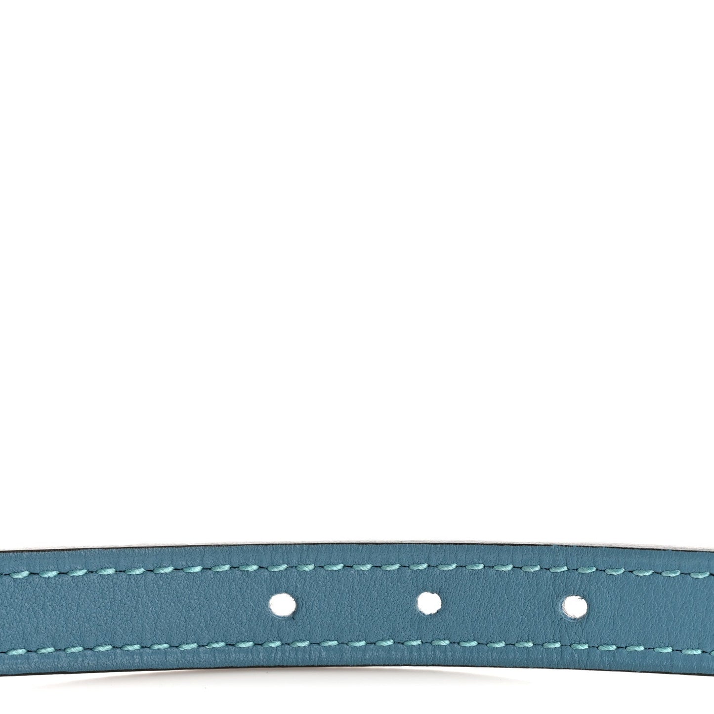 Hermes Swift Epsom 13mm Roulis Belt 85 34 Blue Jean Biscuit