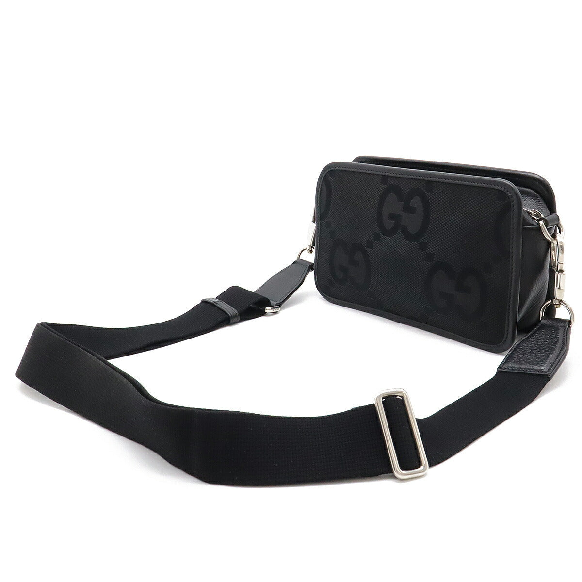 Gucci Jumbo GG Leather 2way Shoulder Bag 696075