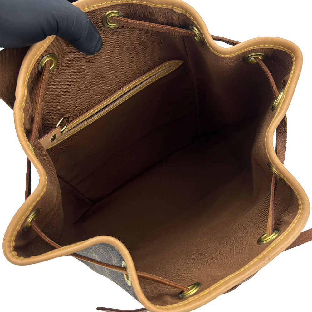 LOUIS VUITTON Backpack M51136 Monogram Brown MontsourisMM Women