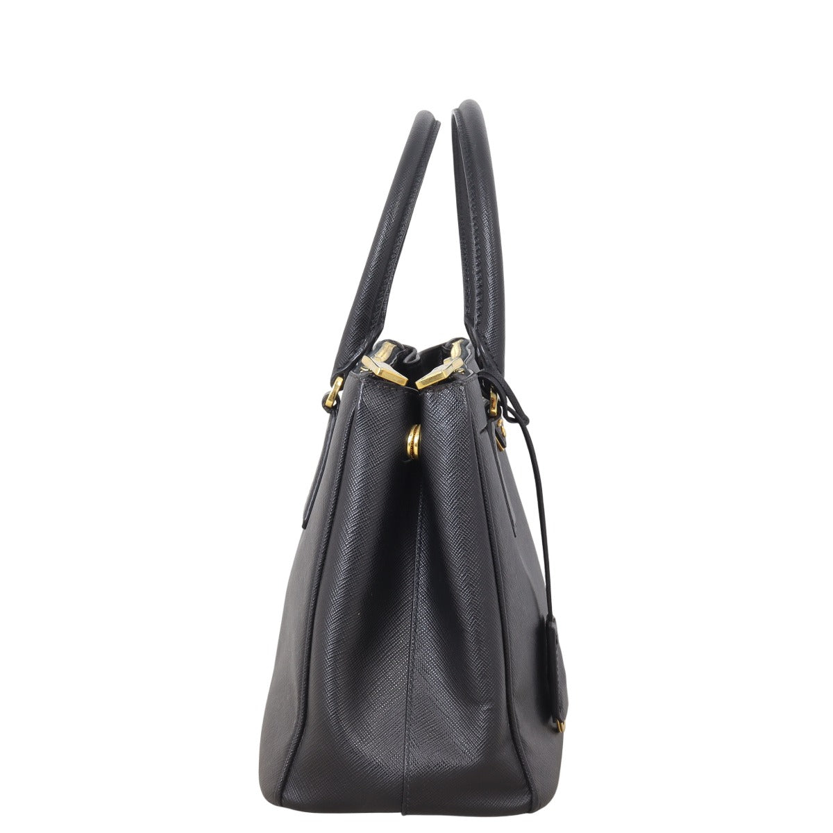 Prada Saffiano Lux Galleria Double Zip Tote Small