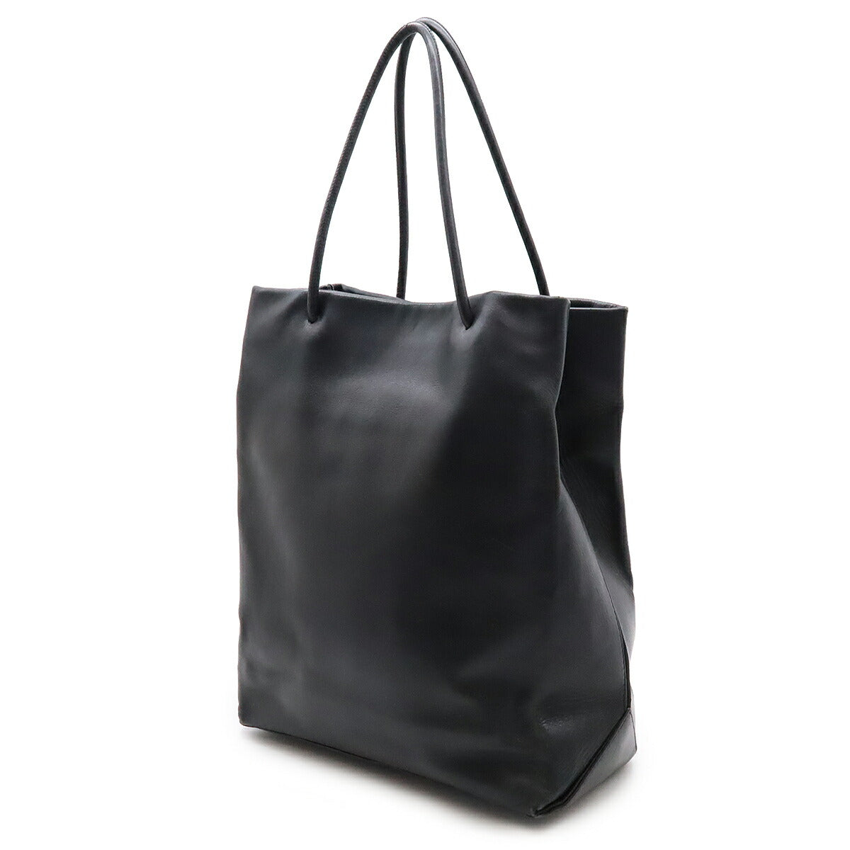Chanel Leather Essential Medium 2way Tote Bag Classic Flap