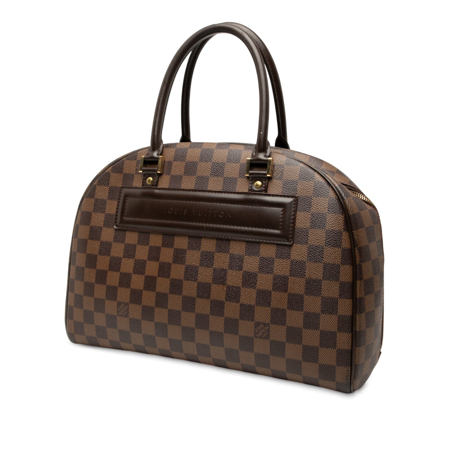 Brown Louis Vuitton Damier Ebene Nolita Handbag