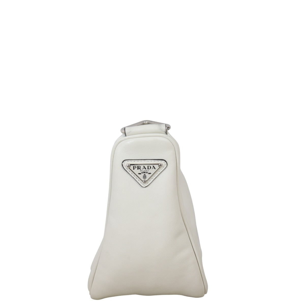 Prada Triangle Leather Shoulder Bag