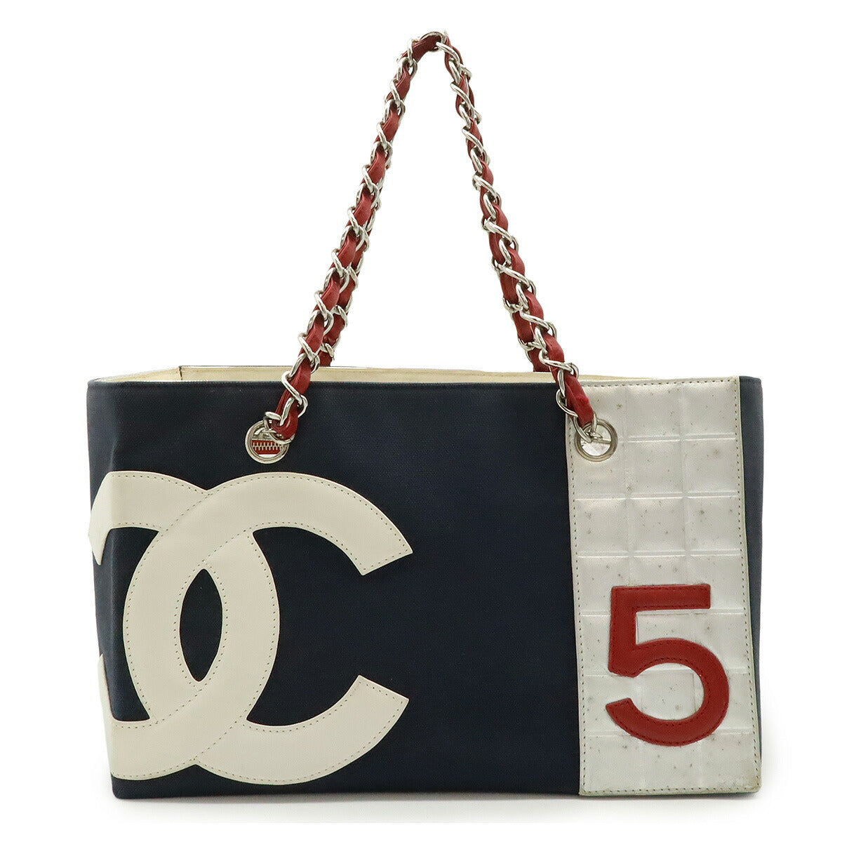 Chanel Coco Mark No.5 Canvas Leather 2way Bag