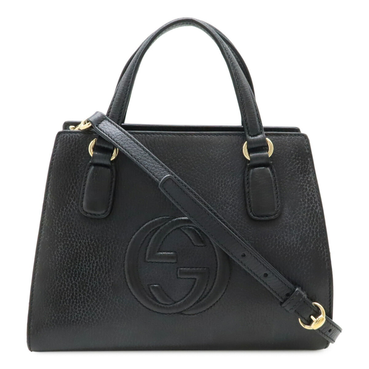 Gucci Soho Interlocking G Leather 2way Bag