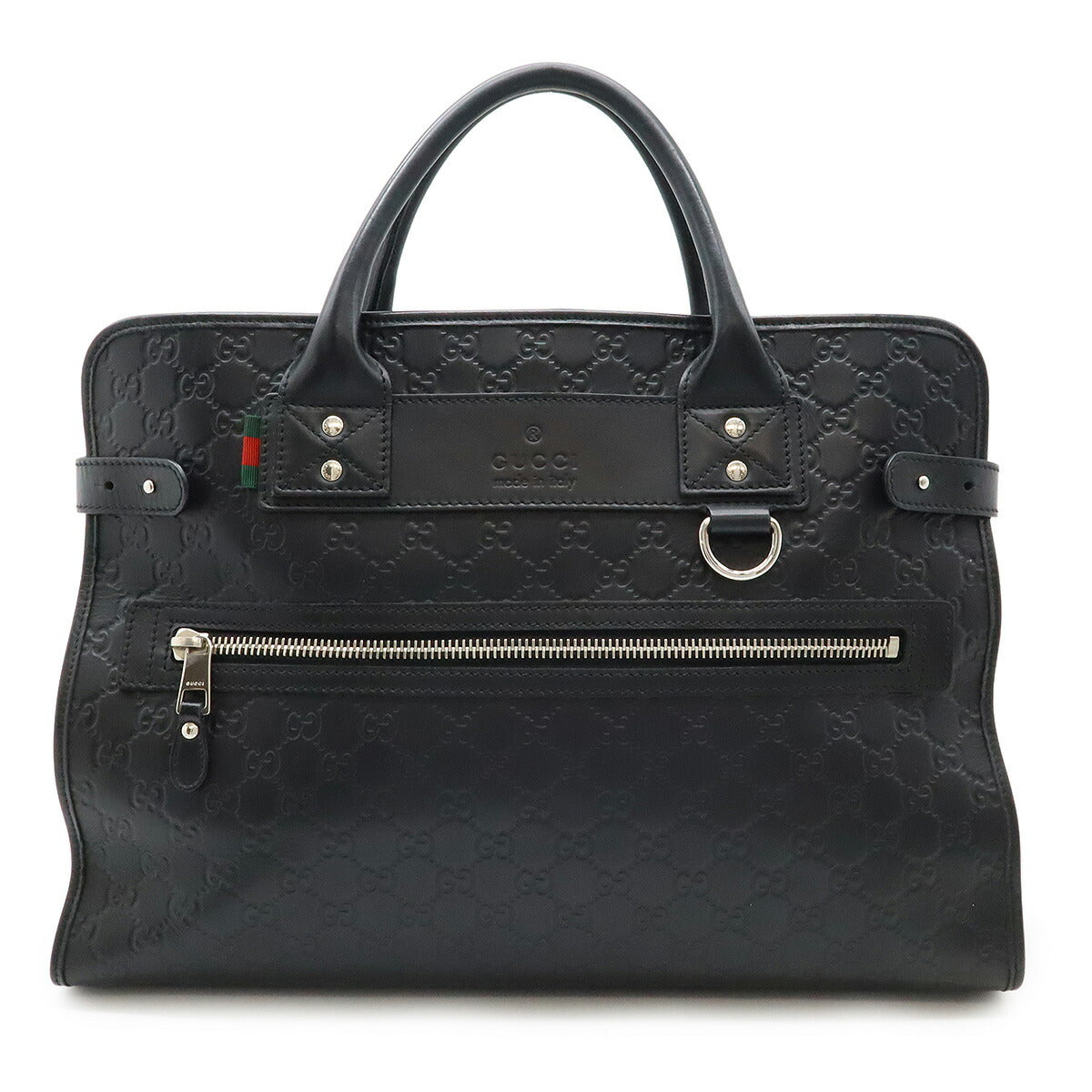 Gucci Guccissima Coated Leather Briefcase