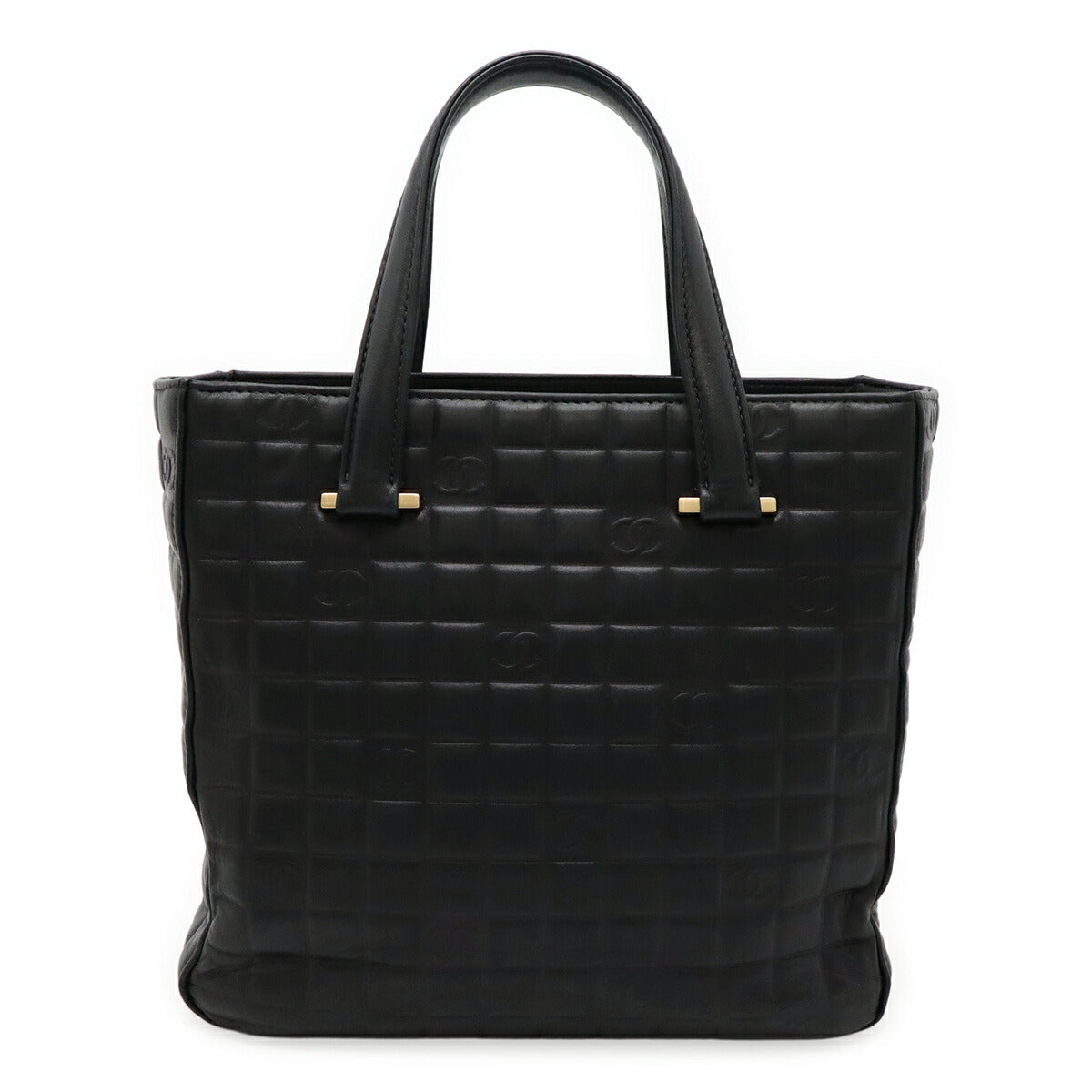 Chanel Choco Bar Lambskin Tote Bag