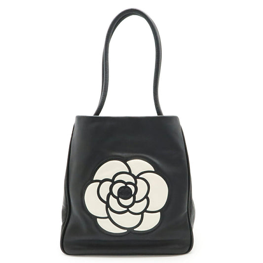 Chanel Camellia Leather 2way Bag