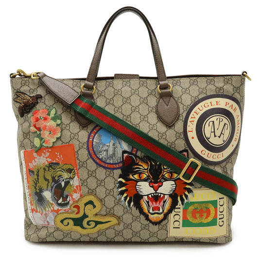 Gucci Soft GG Supreme 2way Tote Bag