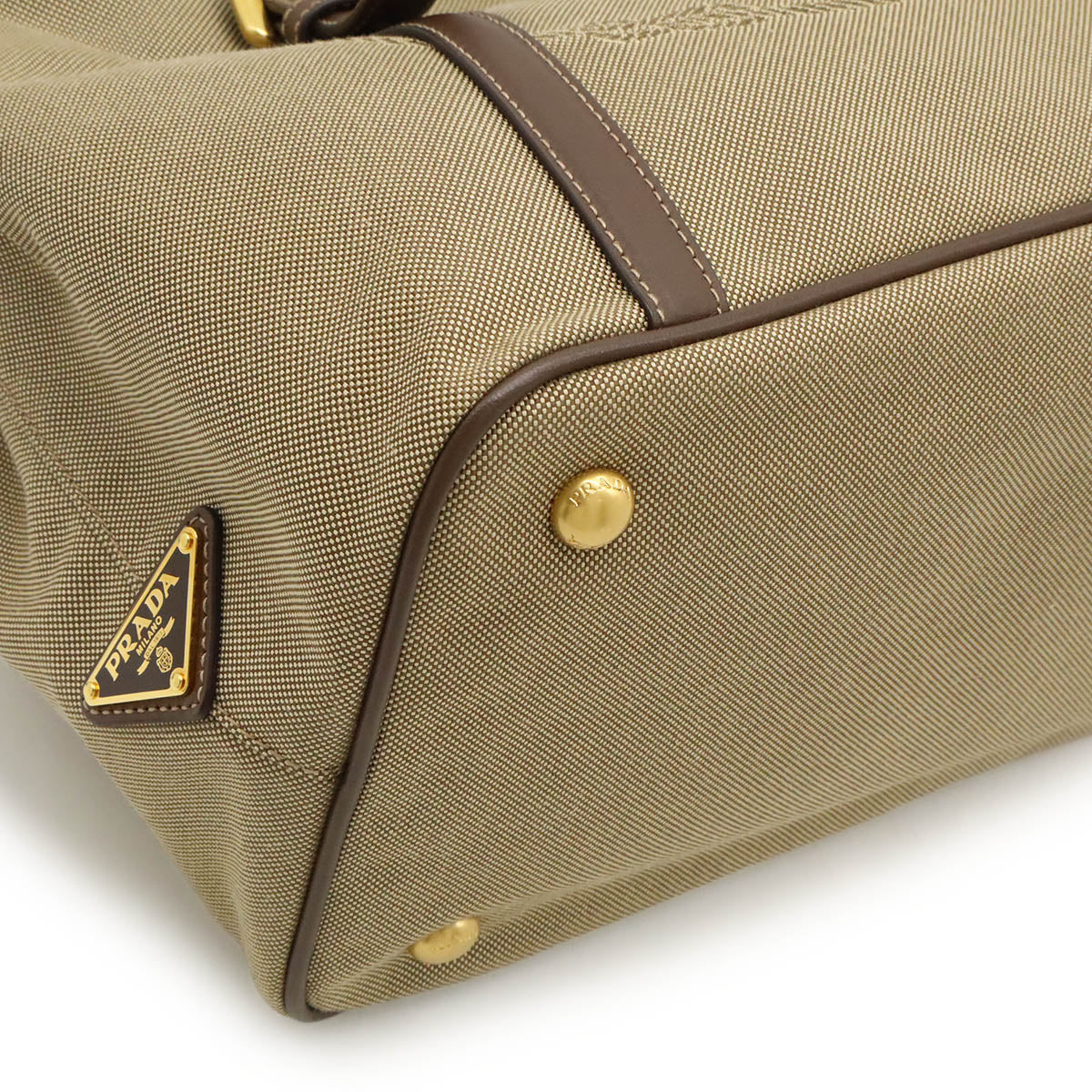 Prada Logo Jacquard 2way Bag