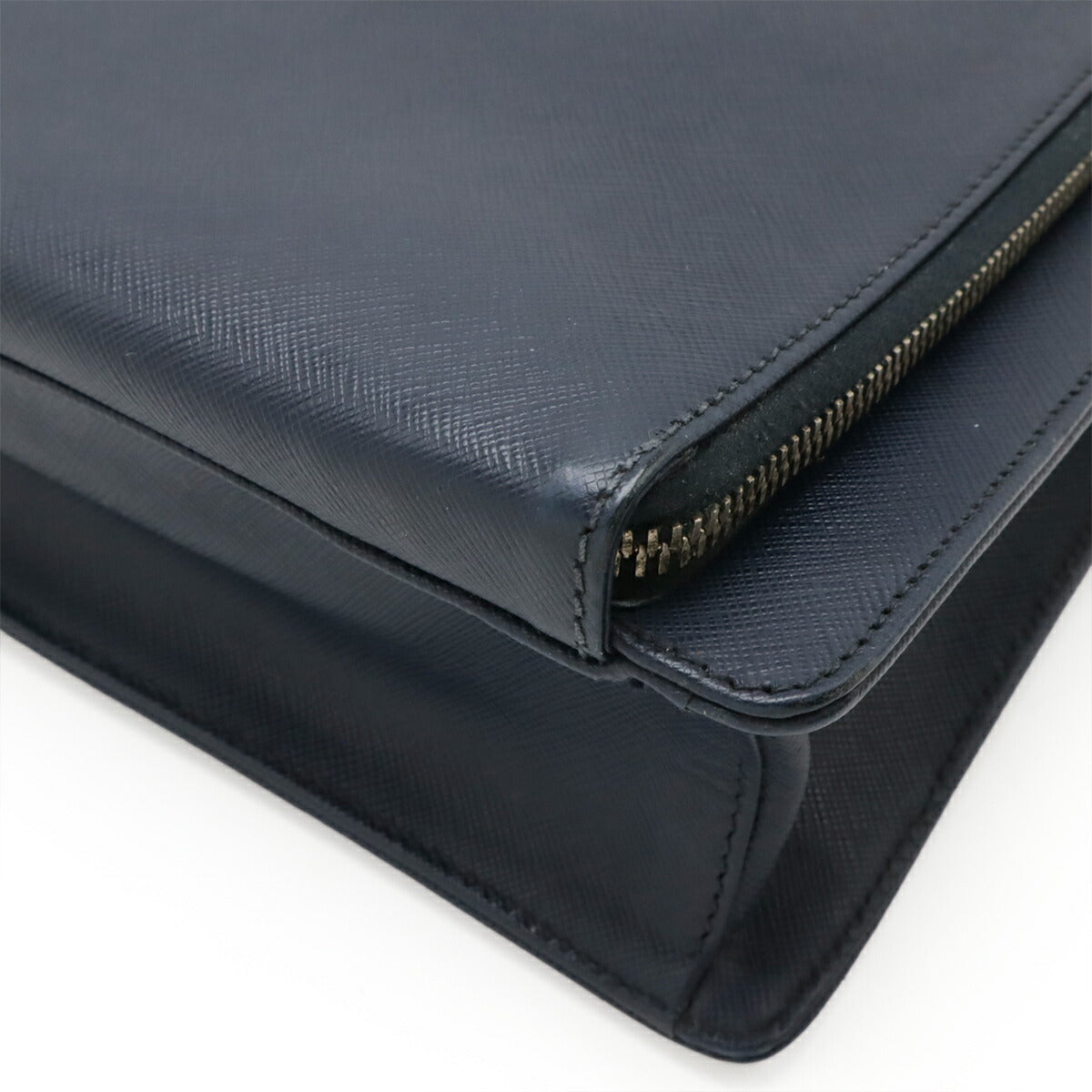 Prada Saffiano Briefcase Leather Briefcase