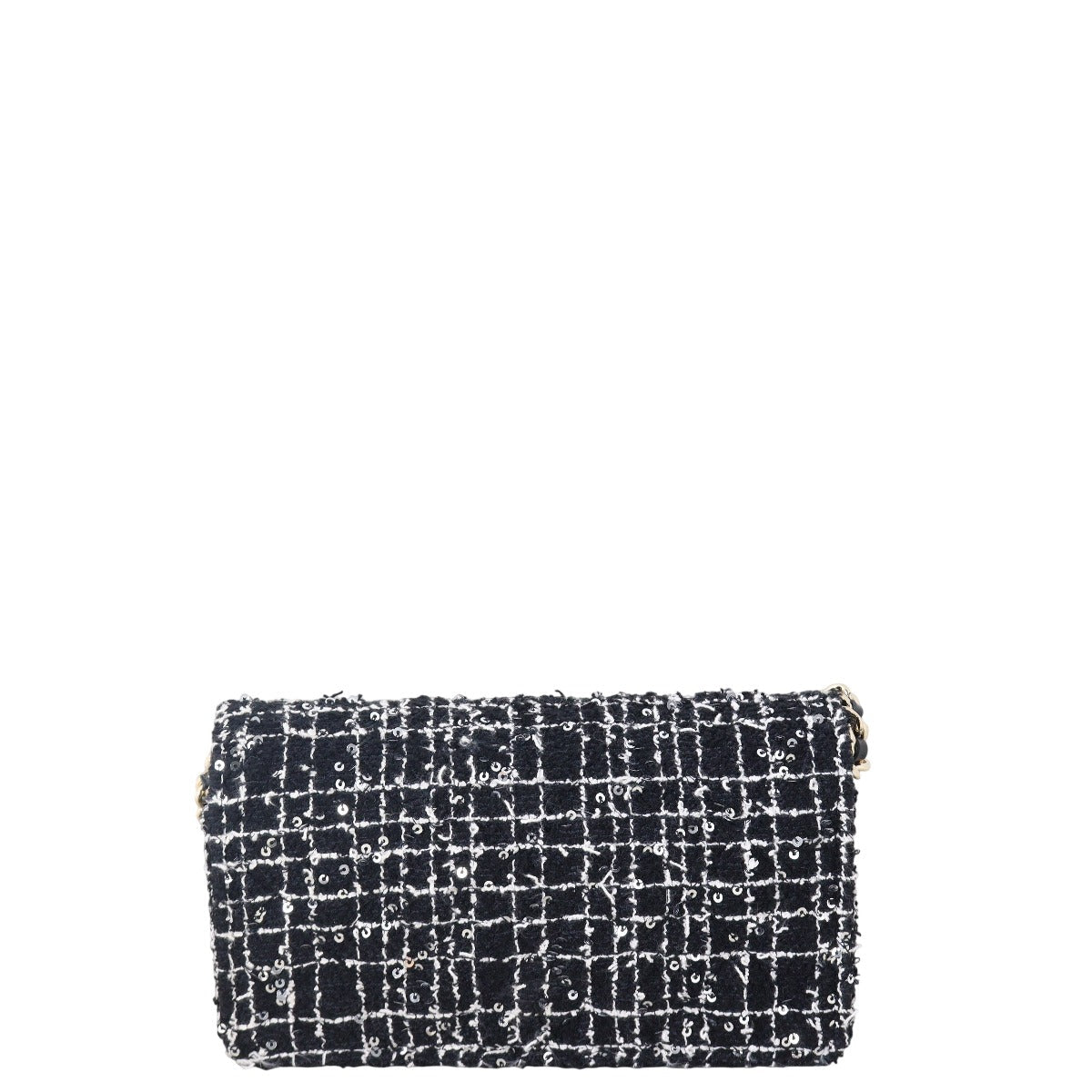 Chanel Classic Wallet on Chain Tweed