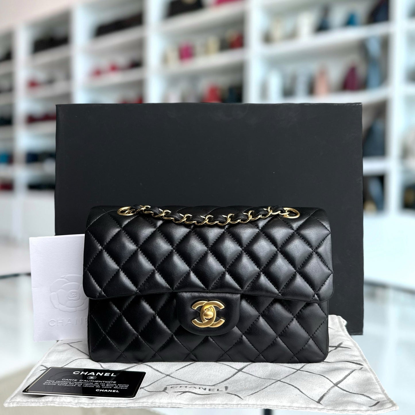 Chanel Classic Flap Small Shoulder Bag - EworeBags