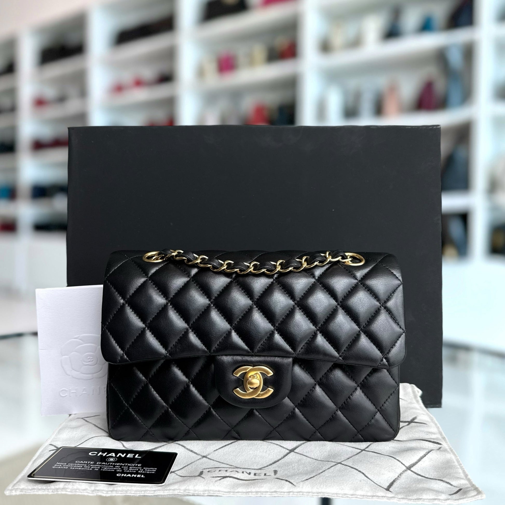 Chanel Classic Flap Small Shoulder Bag - EworeBags