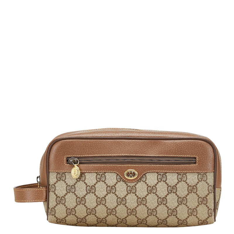 Gucci GG Supreme PVC Clutch Bag