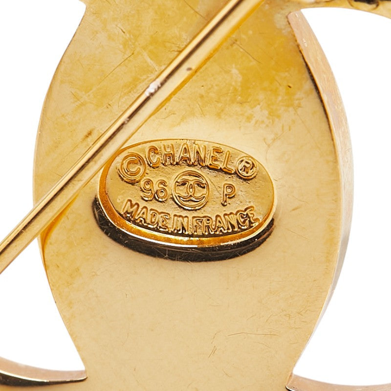 Chanel Coco Mark Turnlock Brooch Handbag