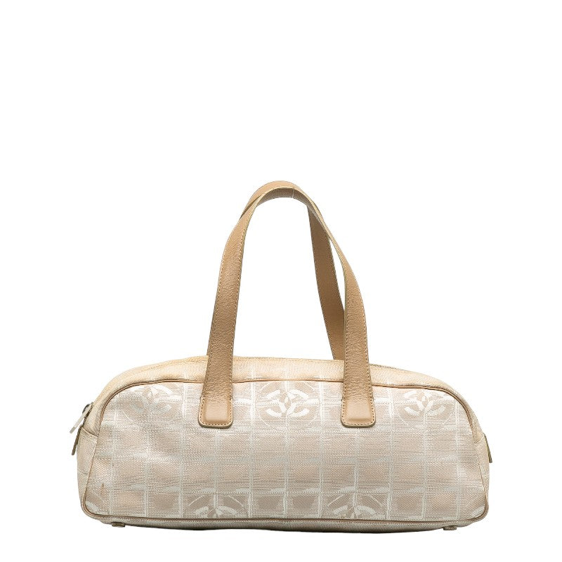 Chanel New Travel Line Canvas Leather Handbag Classic Flap