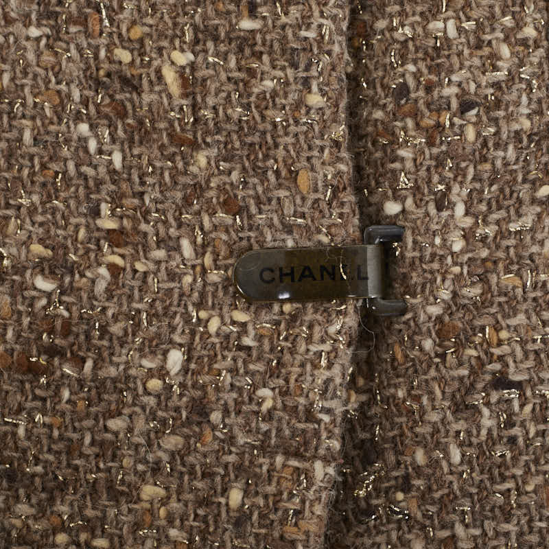 Chanel Tweed Wool Nylon Jacket Classic Flap Tote