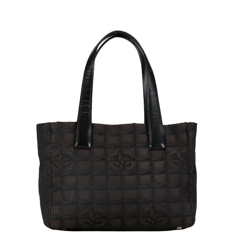 Chanel New Travel Line Nylon Leather Handbag Classic Flap
