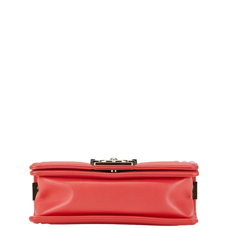 Chanel Boy Chanel Tweed Leather Shoulder Bag Classic Flap