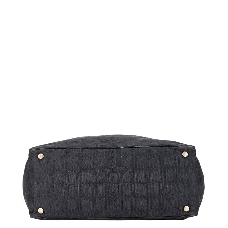 Chanel New Travel Line Nylon Leather Tote Bag Classic Flap