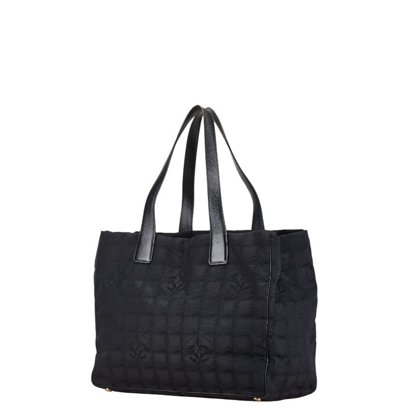 Chanel New Travel Line Nylon Leather Tote Bag Classic Flap
