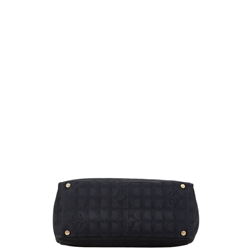 Chanel New Travel Line Nylon Leather Tote Bag Classic Flap