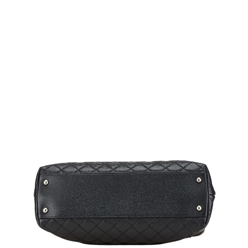 Chanel Coco Mark Matelasse Caviar Skin 2way bag Classic Flap
