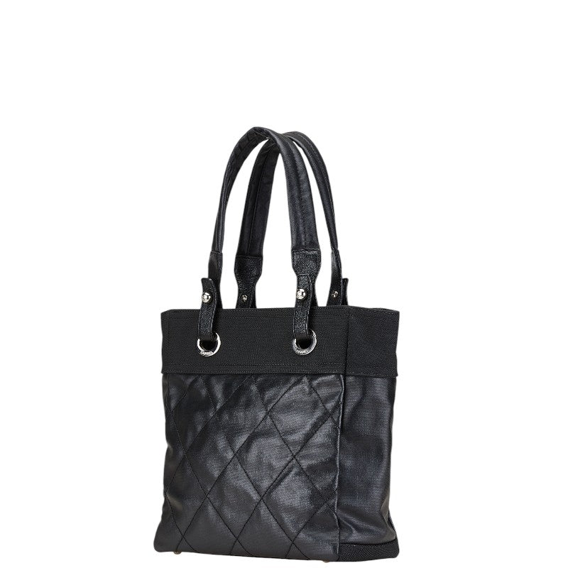 Chanel Biarritz Tote PVC Canvas Tote Bag Classic Flap