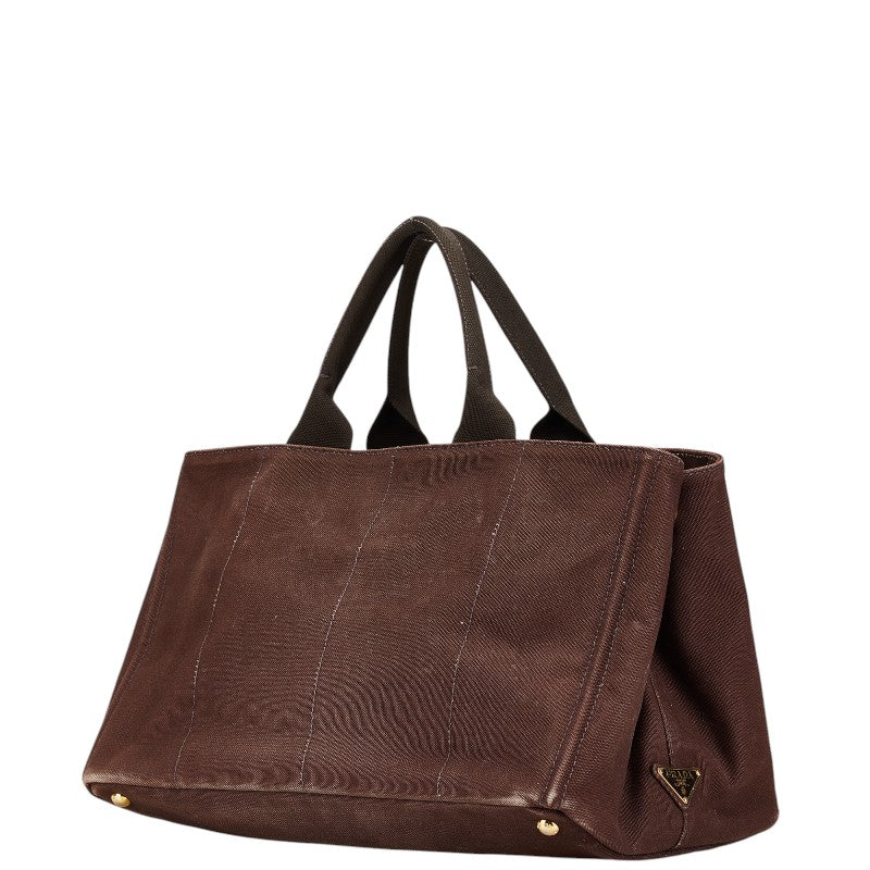 Prada Canapa Canvas Tote Bag