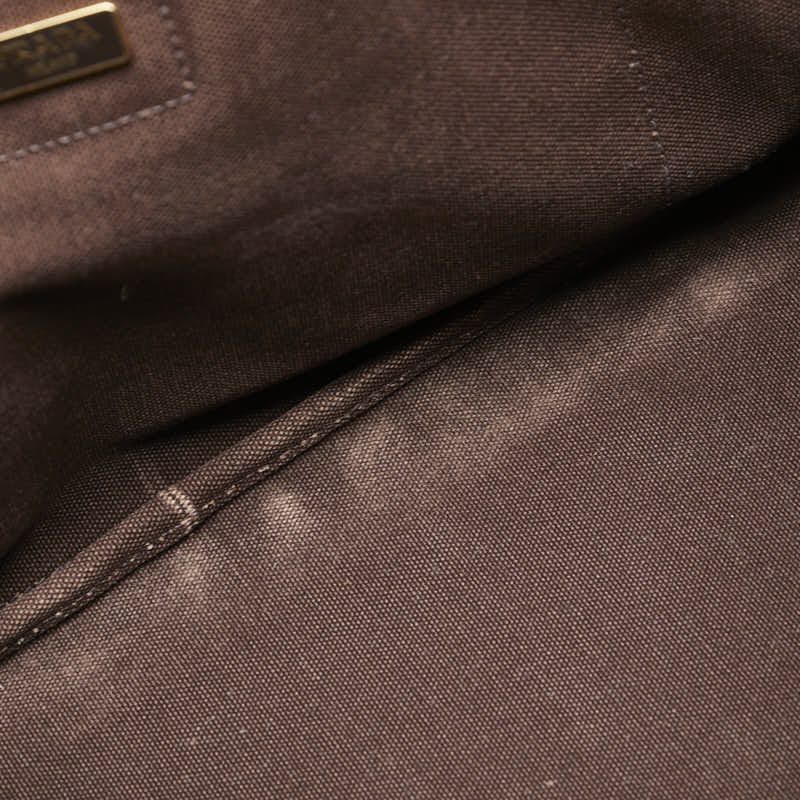 Prada Canapa Canvas Tote Bag
