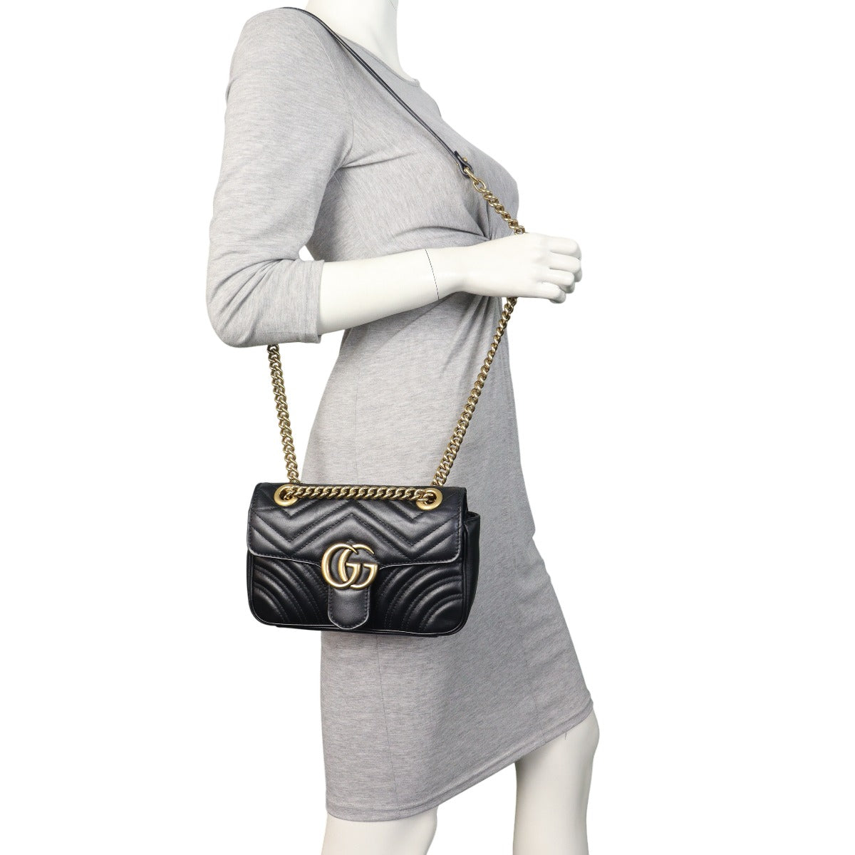 Gucci GG Marmont Matelasse Small Shoulder Bag