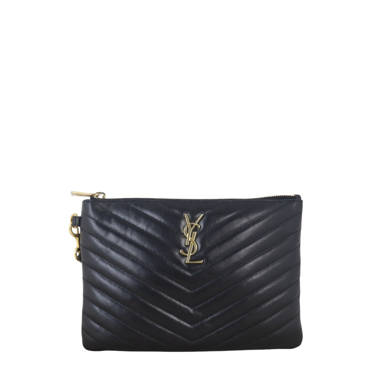 Saint Laurent Cassandre Monogram Matelasse Pouch