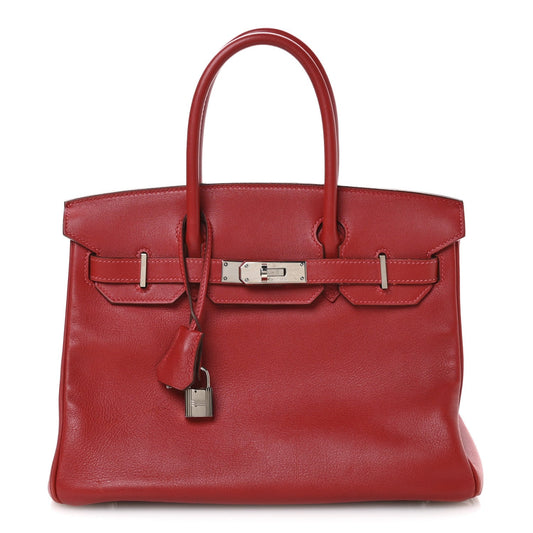 Hermes Swift Birkin 30 Rouge Vif