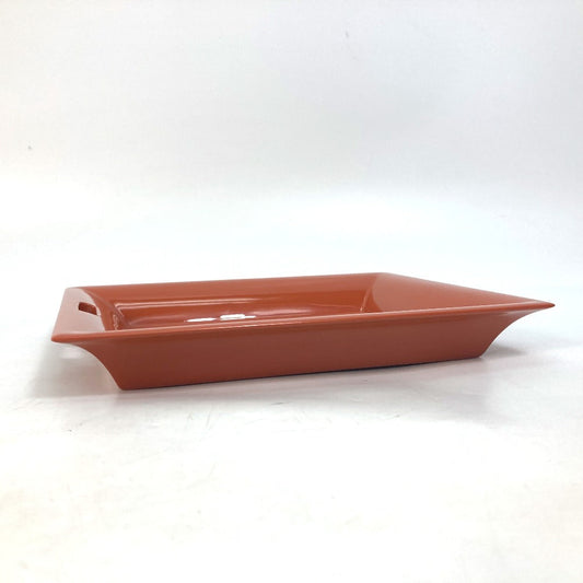 HERMES hair accessory lacquer Orange tray Vidposh tray Women Used