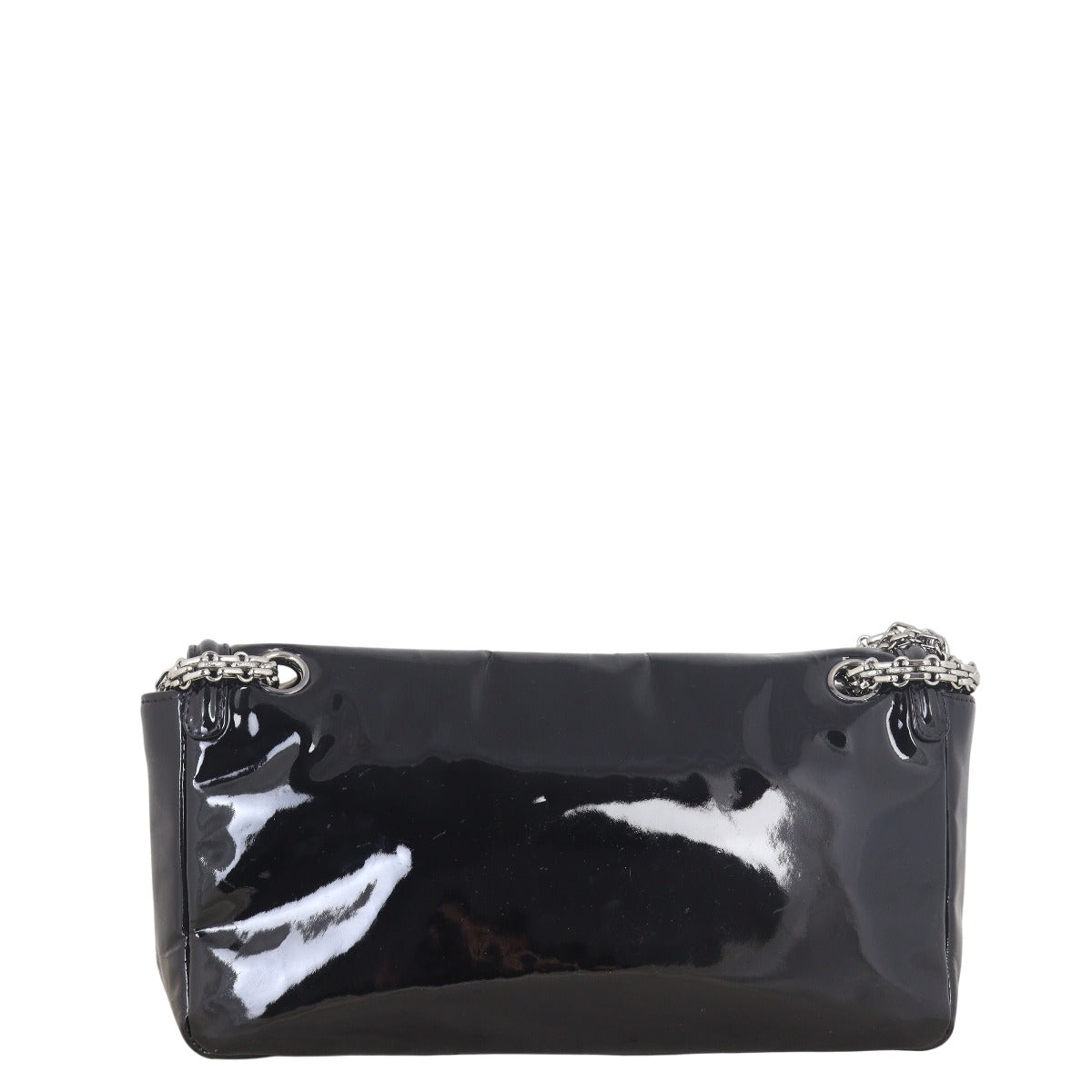 Chanel Mademoiselle Lock Patent Chain Bag