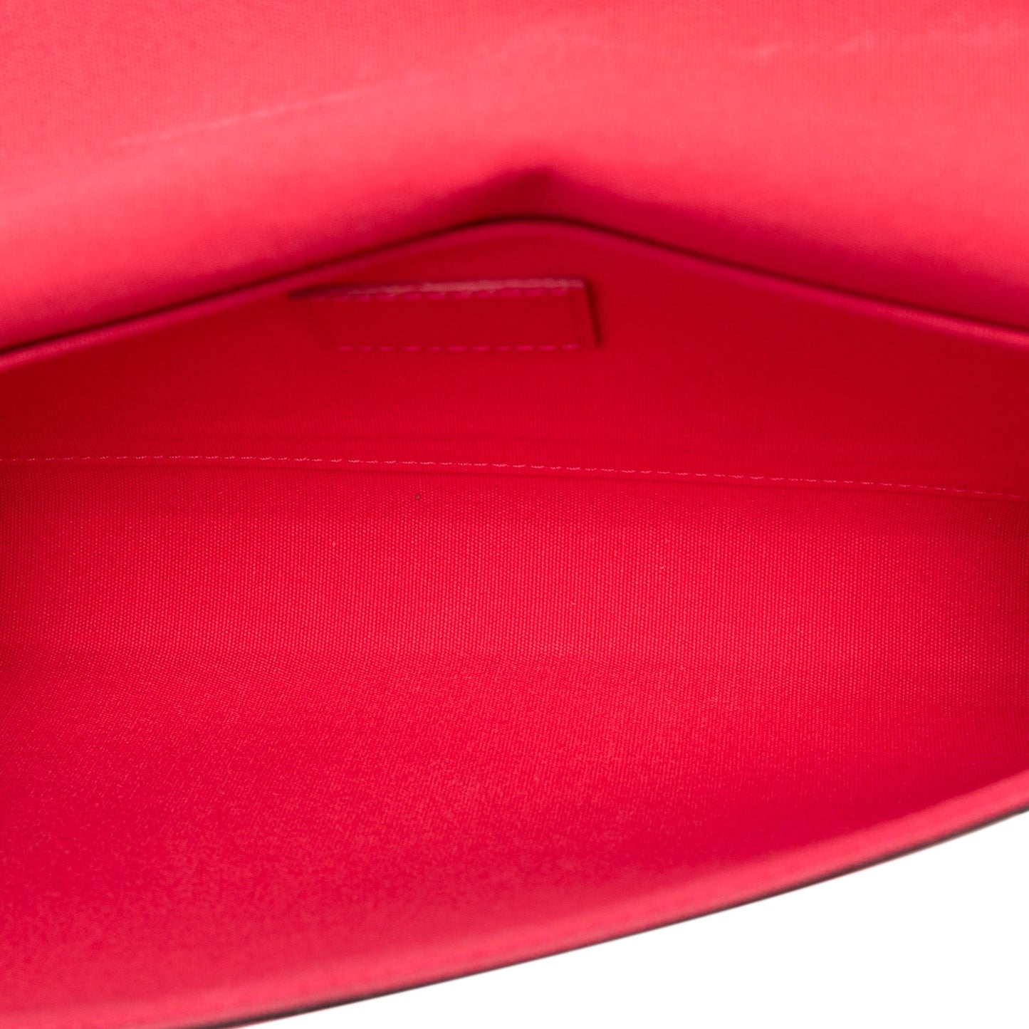 Pink Louis Vuitton Monogram Vernis Pochette Felicie Crossbody Bag