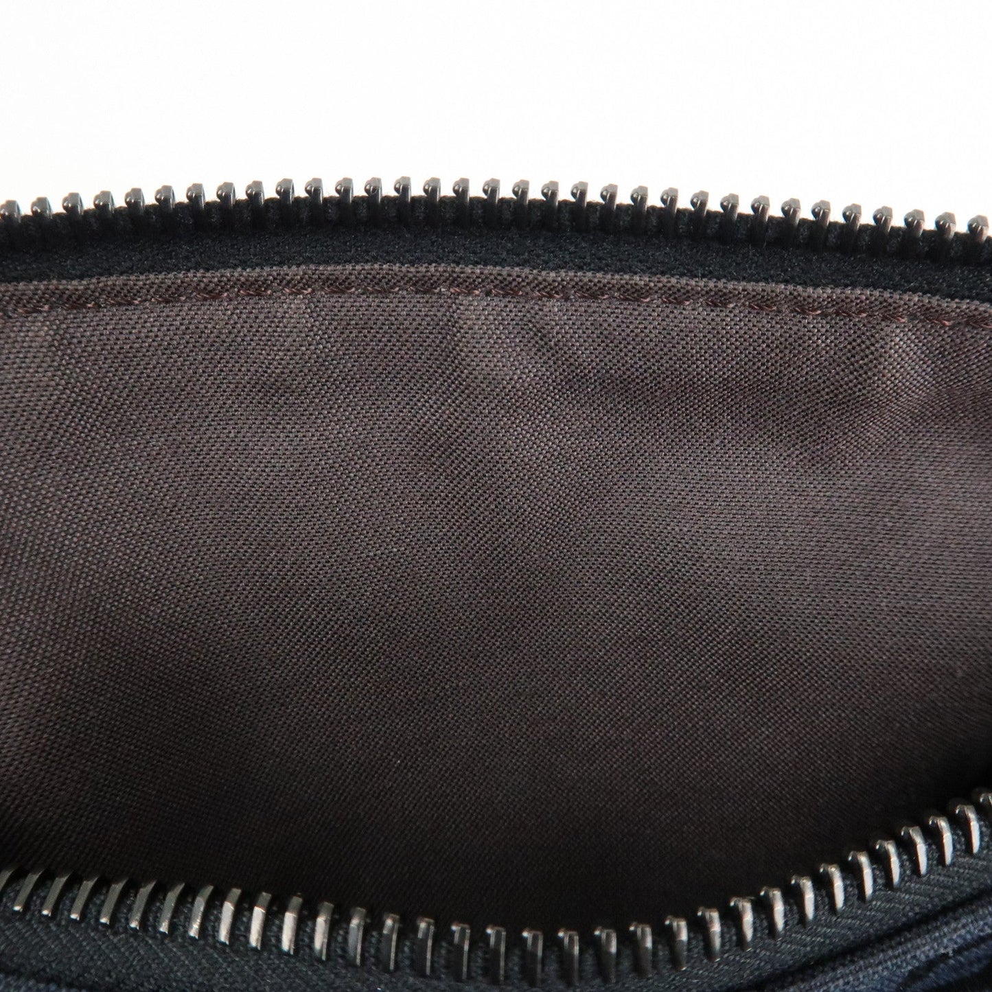 FENDI Zucca PVC Enamel Mini Boston Bag Black 8BL068