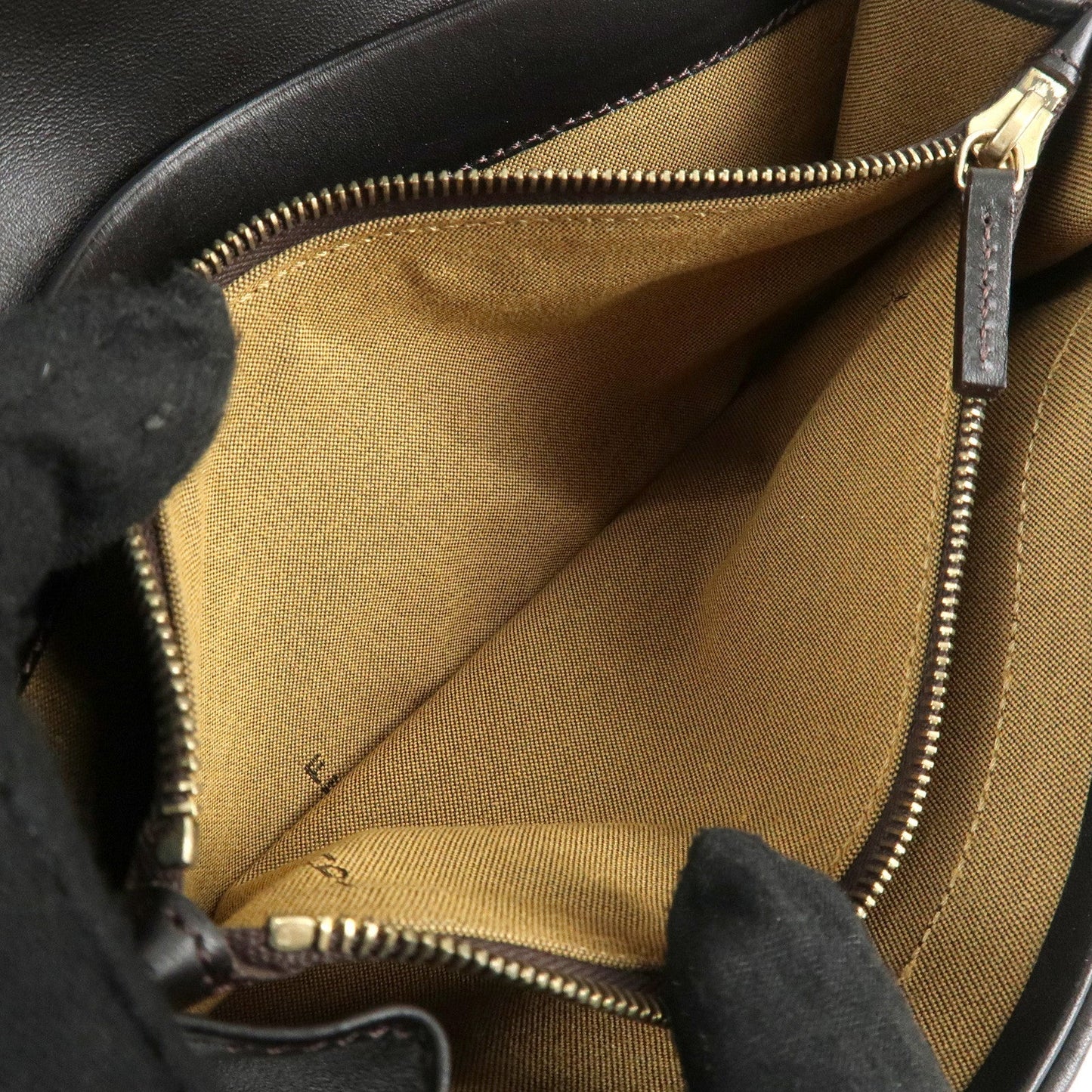 FENDI Zucca Canvas Leather Long Wallet Brown 8M0000