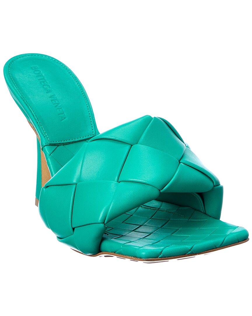 Luxury Bottega Veneta The Lido Intrecciato Leather Sandal