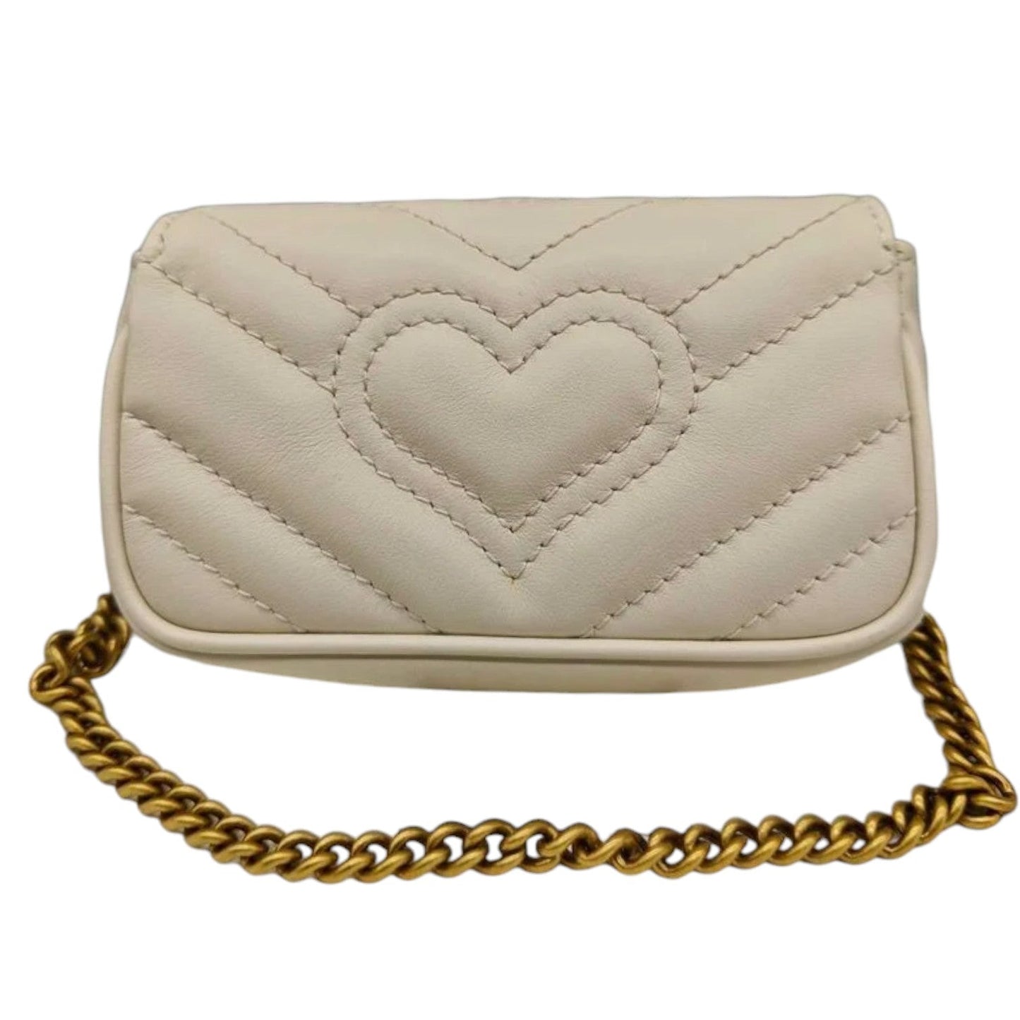 Gucci Chain Leather Shoulder Bag