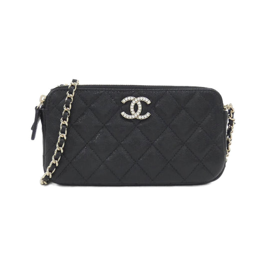 Chanel AP4627 Caviar Skin Wallet on Chain