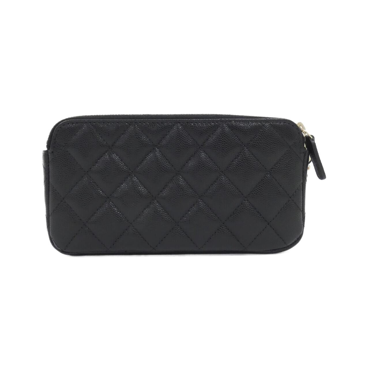 Chanel Caviar Skin Wallet on Chain Crossbody