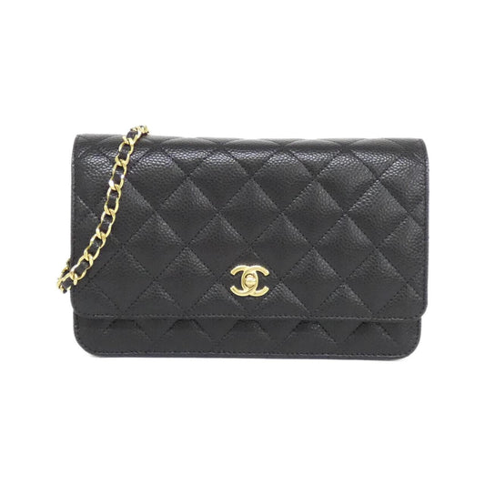 Chanel AP4241 Caviar Wallet on Chain