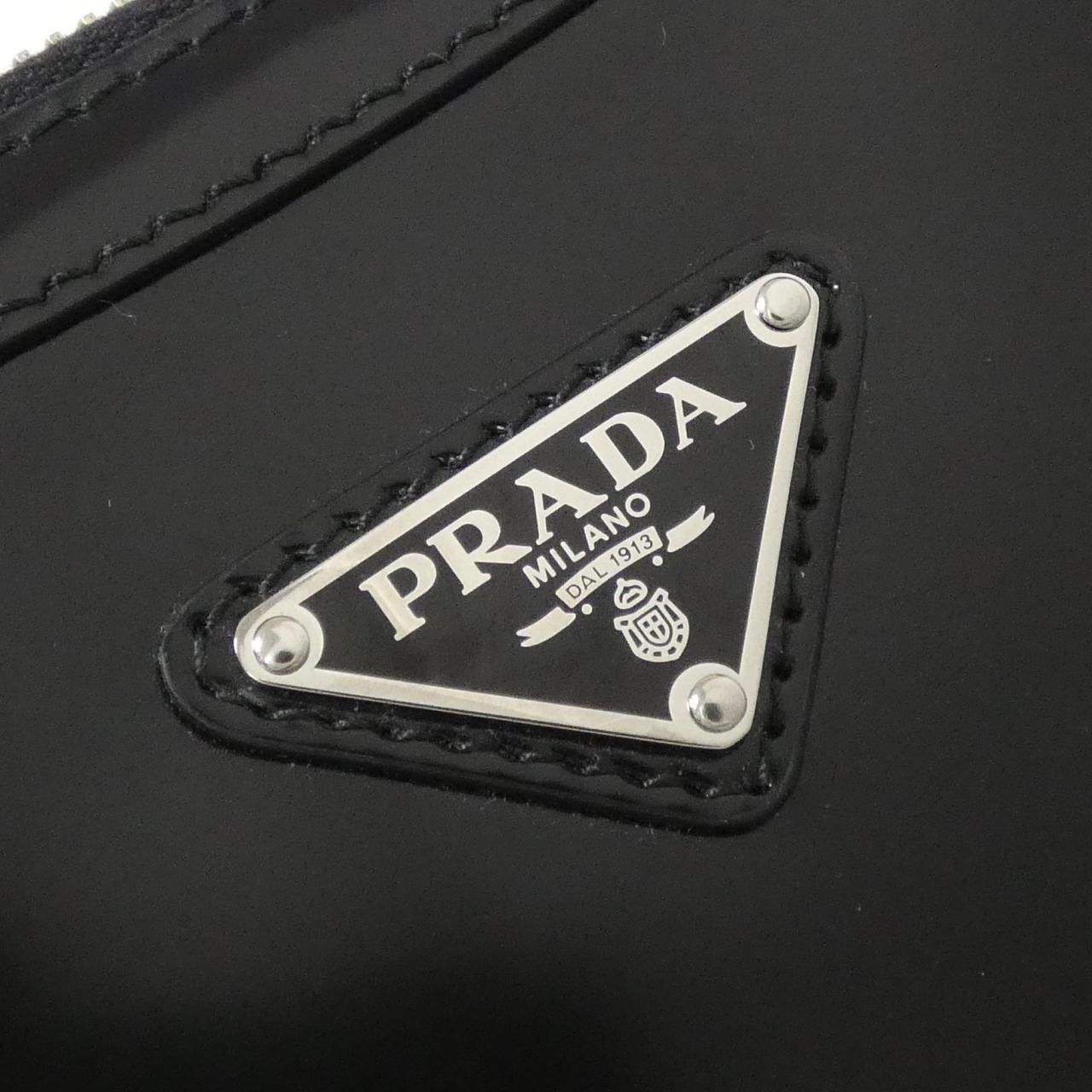 Prada Spazzolato Shoulder Bag